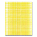 Bright Yellow Grid Weave Rug