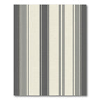 Modern Gray Cream Vertical Stripes Rug