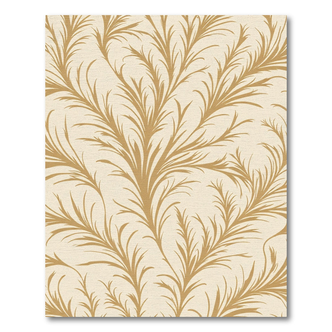 Golden Boughs Nouveau Swirl Rug