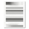 Gradient Stripe Abstract Gray Rug