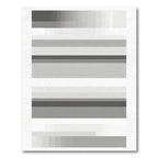 Gradient Stripe Abstract Gray Rug