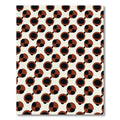 Brown and Black Dot Chain Rug