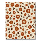 Earthy Circles Composition Rug