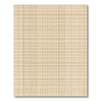 Classic Beige Plaid Grid Rug