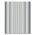 Slate Gray Vertical Stripe Rug