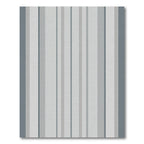 Slate Gray Vertical Stripe Rug