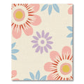 Pastel Floral Composition Garden Rug