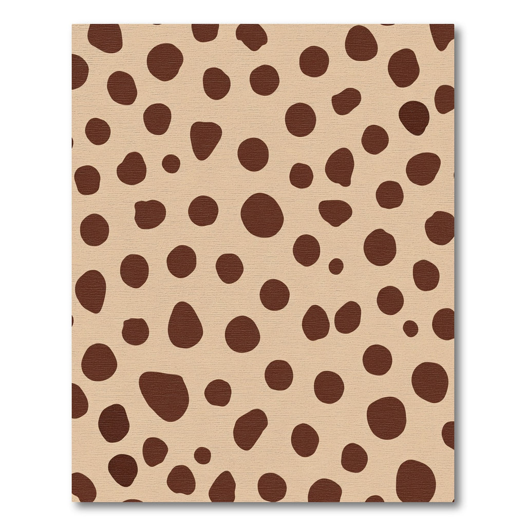 Brown Dotted Clay Spot Rug