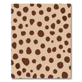 Brown Dotted Clay Spot Rug