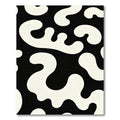 Black and White Organic Blob Rug