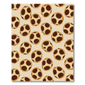 Beige Chocolate Chip Cookie Scatter Rug