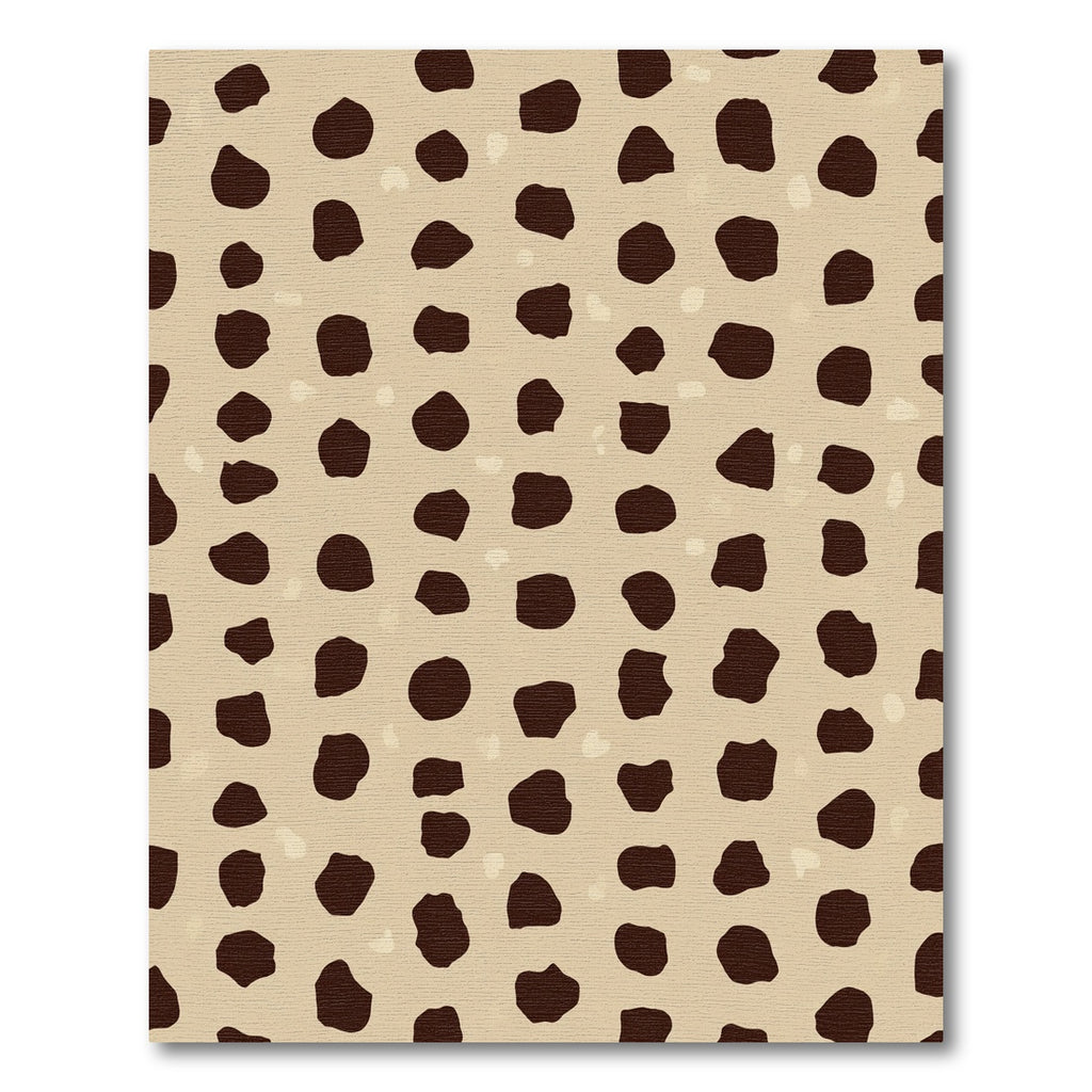 Animal Print Spots Beige Brown Rug