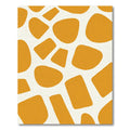 Golden Ochre Giraffe Spots Rug