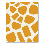 Golden Ochre Giraffe Spots Rug