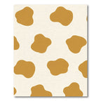Ochre Spots Abstract Composition Rug