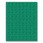 Earthy Emerald Abstract Vertical Flow Rug