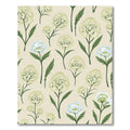 Cream Floral Botanical Arrangement Rug