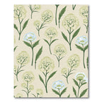 Cream Floral Botanical Arrangement Rug