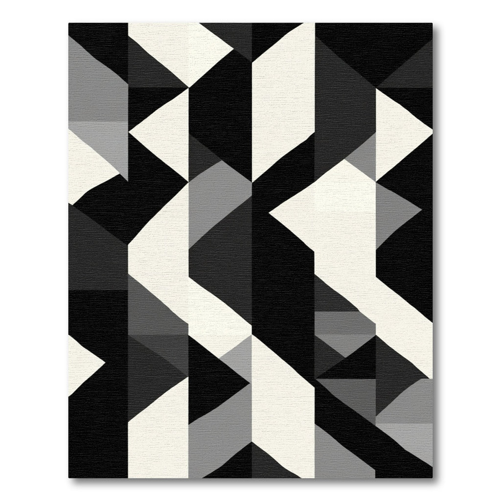Monochromatic Geometric Fragment Arrangement Rug