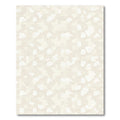 Cream Abstract Organic Shapes Rug