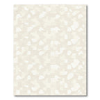 Cream Abstract Organic Shapes Rug