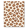 Chic Brown Leopard Spots Rug