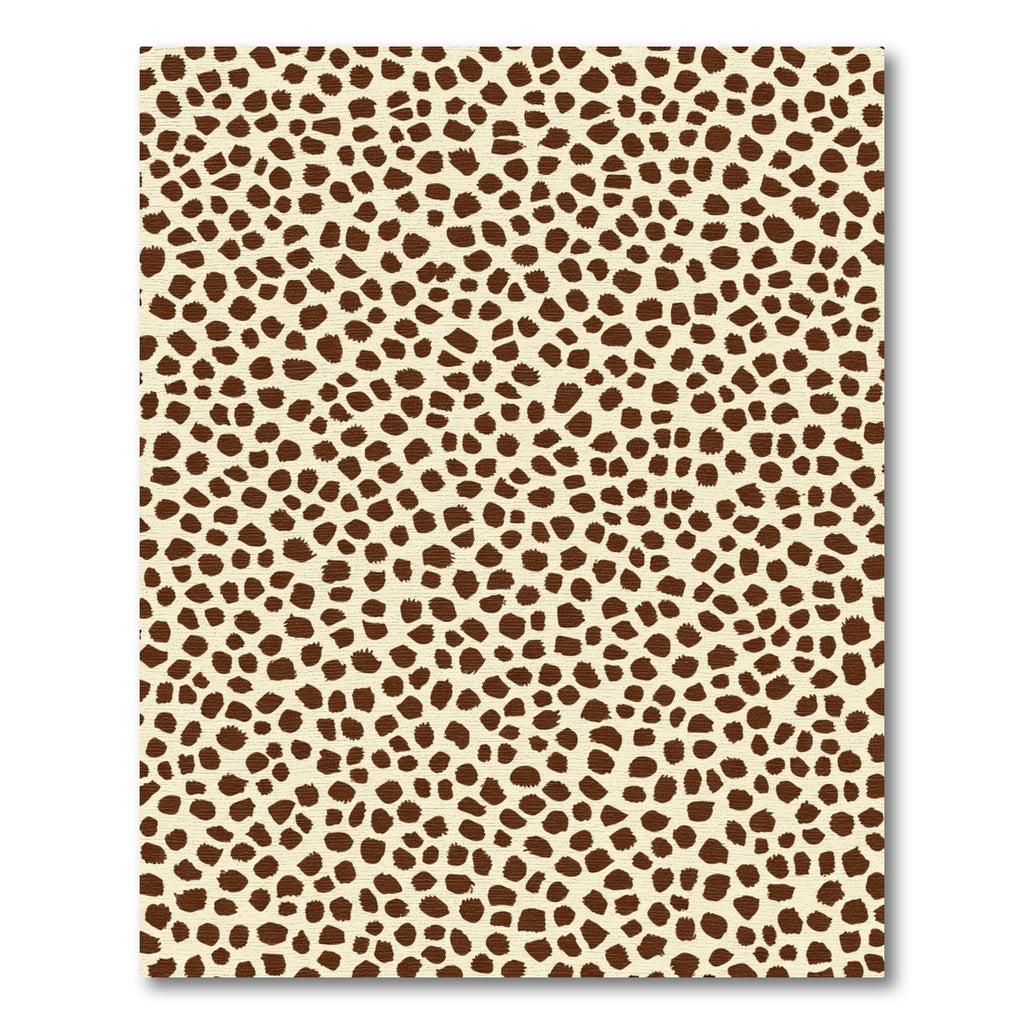 Brown Spotty Creamy Backdrop Rug