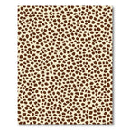 Brown Spotty Creamy Backdrop Rug