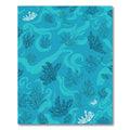 Oceanic Coral Wave Medallion Rug