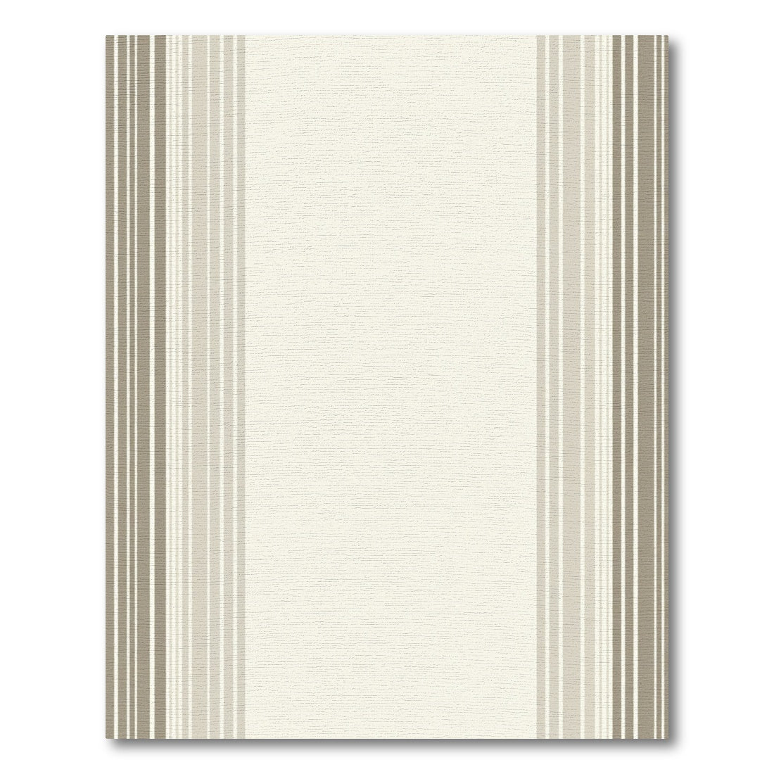 Neutral Tones Vertical Striped Rug