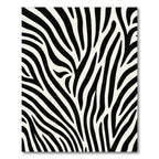Monochrome Wavy Streak Abstract Rug