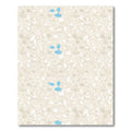 Pale beige blue conversational icons Rug