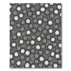 Gray and White Speckled Orb Arrangement Rug