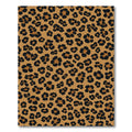 Brown Black Leopard Spot Arrangement Rug