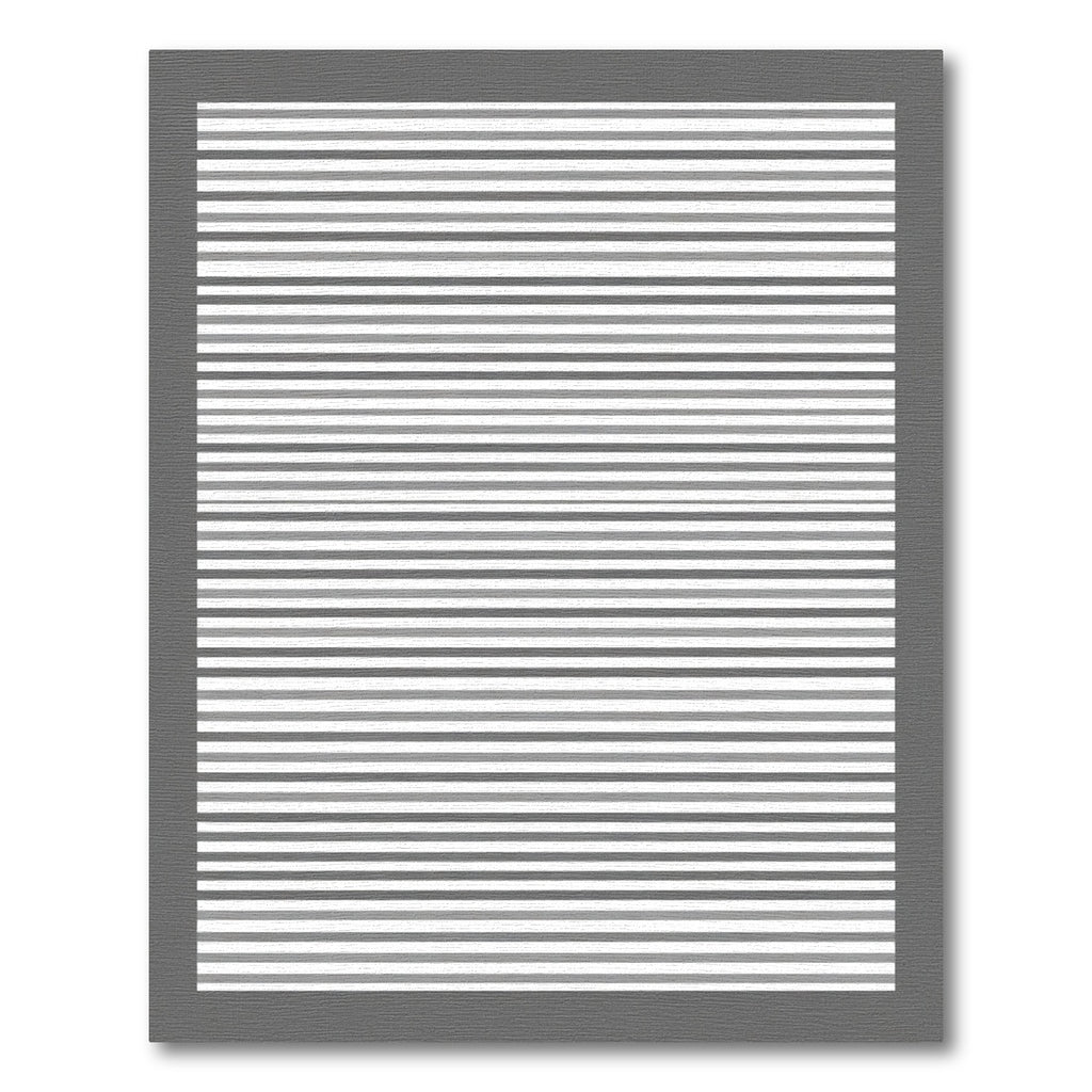 Neutral Gradient Thin Stripe Rug