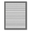 Neutral Gradient Thin Stripe Rug