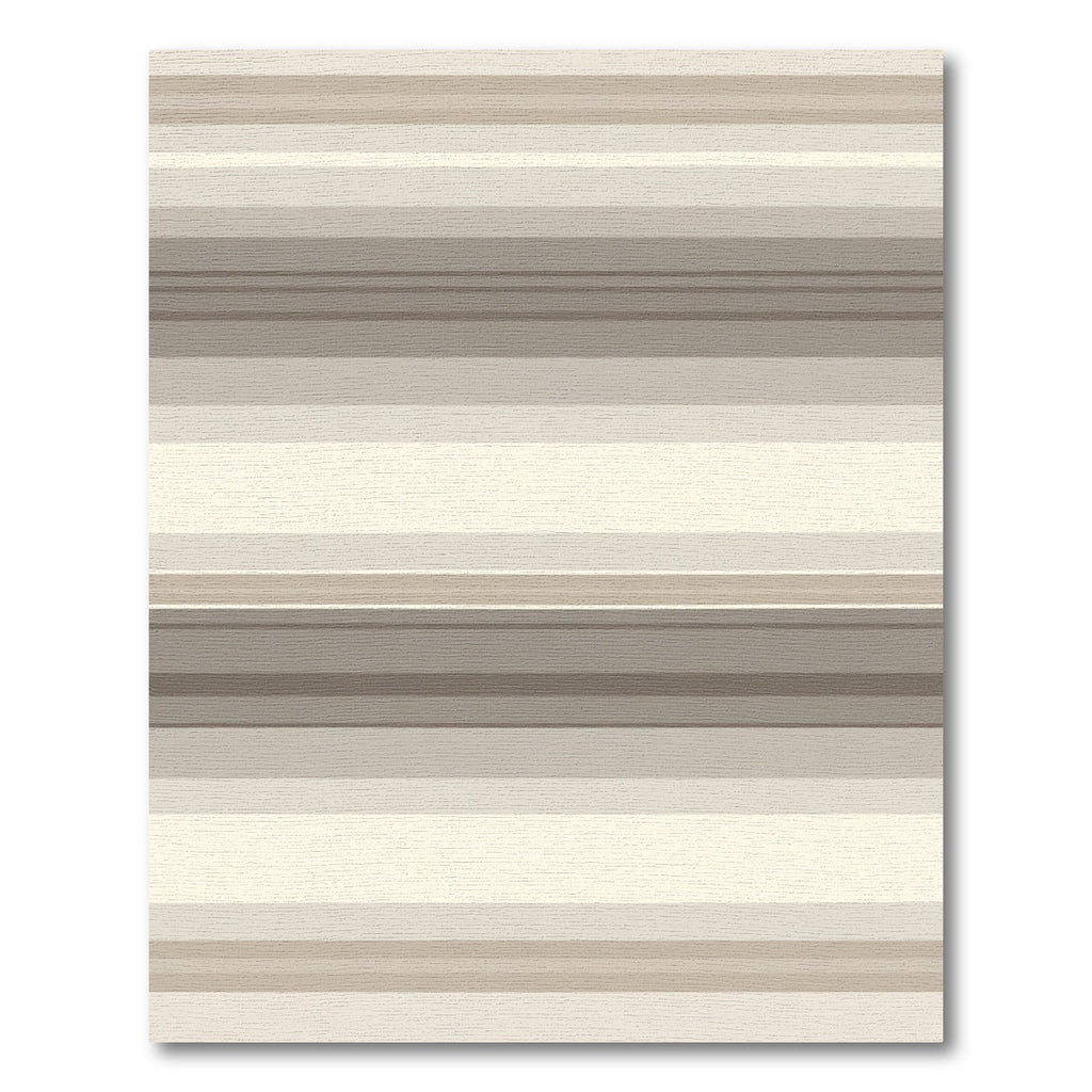 Neutral Tones Wide Striped Rug