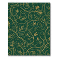 Golden Vine Botanical Forest Rug