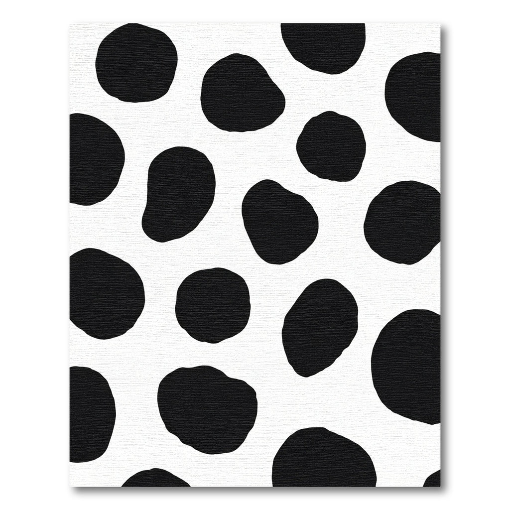 Black White Polka Dot Spot Rug