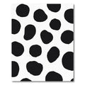 Black White Polka Dot Spot Rug