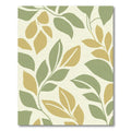 Sage And Gold Leaf Vines Rug