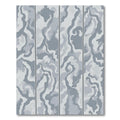 Monochromatic Slate Camouflage Swirls Rug