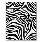 Bold Monochrome Swirls Rug