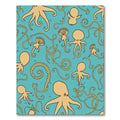 Golden Octopus Ocean Medley Rug
