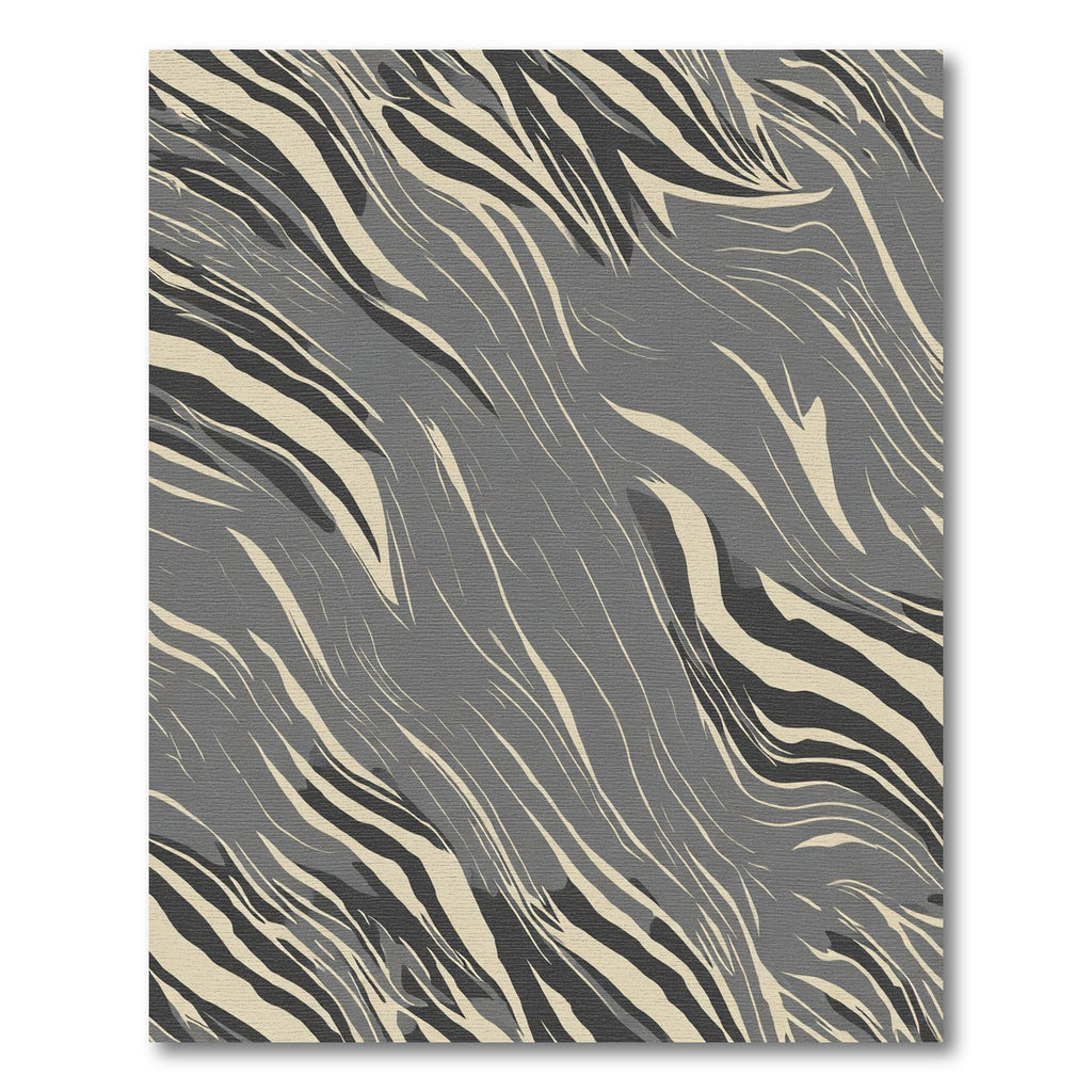 Monochromatic Flowing Swirl Rippled Rug