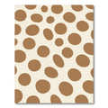 Warm Orb Speckled Cream Pattern Rug