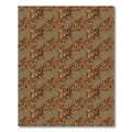 Earthy Camouflage Splash Organic Shapes Rug