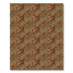 Earthy Camouflage Splash Organic Shapes Rug