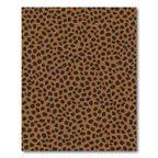 Brown Animal Spots All Over Rug