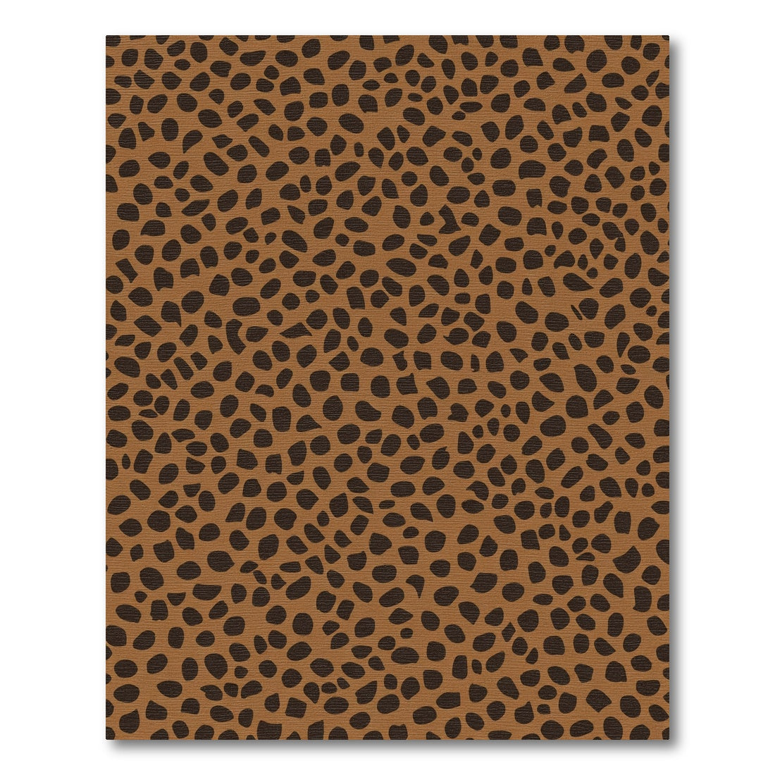 Brown Animal Spots All Over Rug